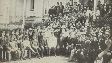 Students from the University of Bucharest Medical School visiting the Hamidiye C...