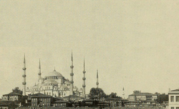 Sultan Ahmed Mosque and Wooden Houses, Istanbul, 1890s 
Sultan Ahmed Camii ve Ah...