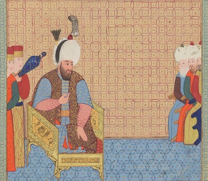 Sultan Suleiman the Magnificent (Reign; 1520-1566) 
Kanuni Sultan Süleyman.
.
Lo...