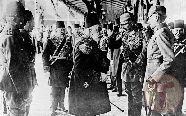 Sultan V. Mehmed Reşat Ve Alman İmparatoru Iı. Wilhelm