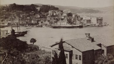 Summer Palace Otelin Bahçesi'nden Tarabya / Sébah ve Joaillier Fotoğrafı...