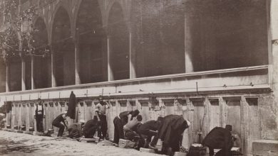 Süleymaniye Camii’nde Abdest Alanlar Guillaume Berggren