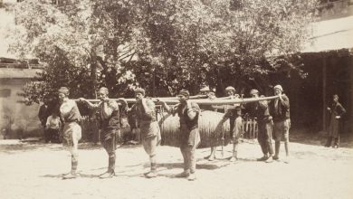 Sırık Hamalları Sébah & Joaillier Fotoğrafı