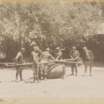Sırık Hamallları Sébah & Joaillier fotoğrafı /1885