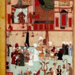 "Tanrı'ın Kural Tanımaz Kulları" Kalenderi dervişlerinin III. Murad'ın huzurunda