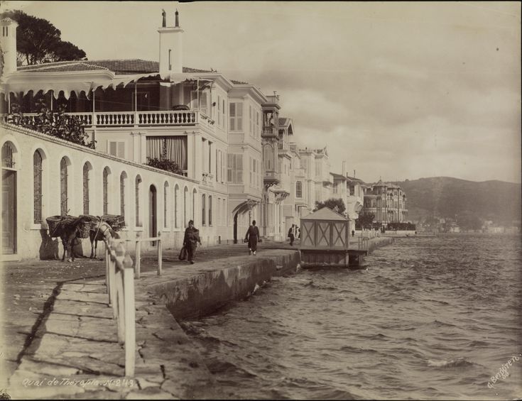 Tarabya / Guillaume Berggren Fotoğrafı / 19. Yüzyıl | Eski İstanbul Fotoğr...