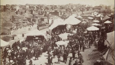 Tatavla’da paskalya kutlamaları / Guillaume Berggren Fotoğrafı / 1870