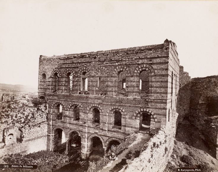 Tekfur Sarayı Basile Kargopoulo Fotoğrafı 1875