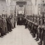 The Mevlevi Regiment, Konya, December 1914. They served in Syria and Palestine u...