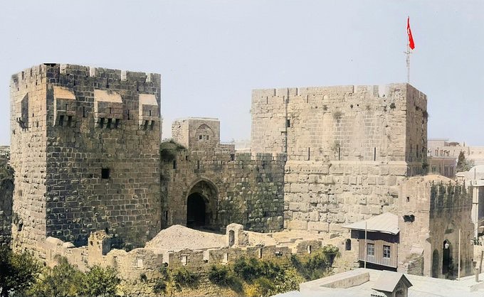 The Tower of David, Jerusalem, Palestine, 1900s
Davut Kulesi, Kudüs, Filistin, 1...