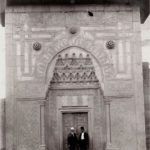 The entrance gate to the Karatay Madrasa, Ottoman-era Konya, early 1900's. 
Kara...