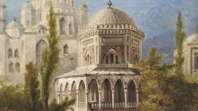 Tomb of Sultan Süleyman and his wife Hürrem Sultan (Roxelana), Ottoman Istanbul,...