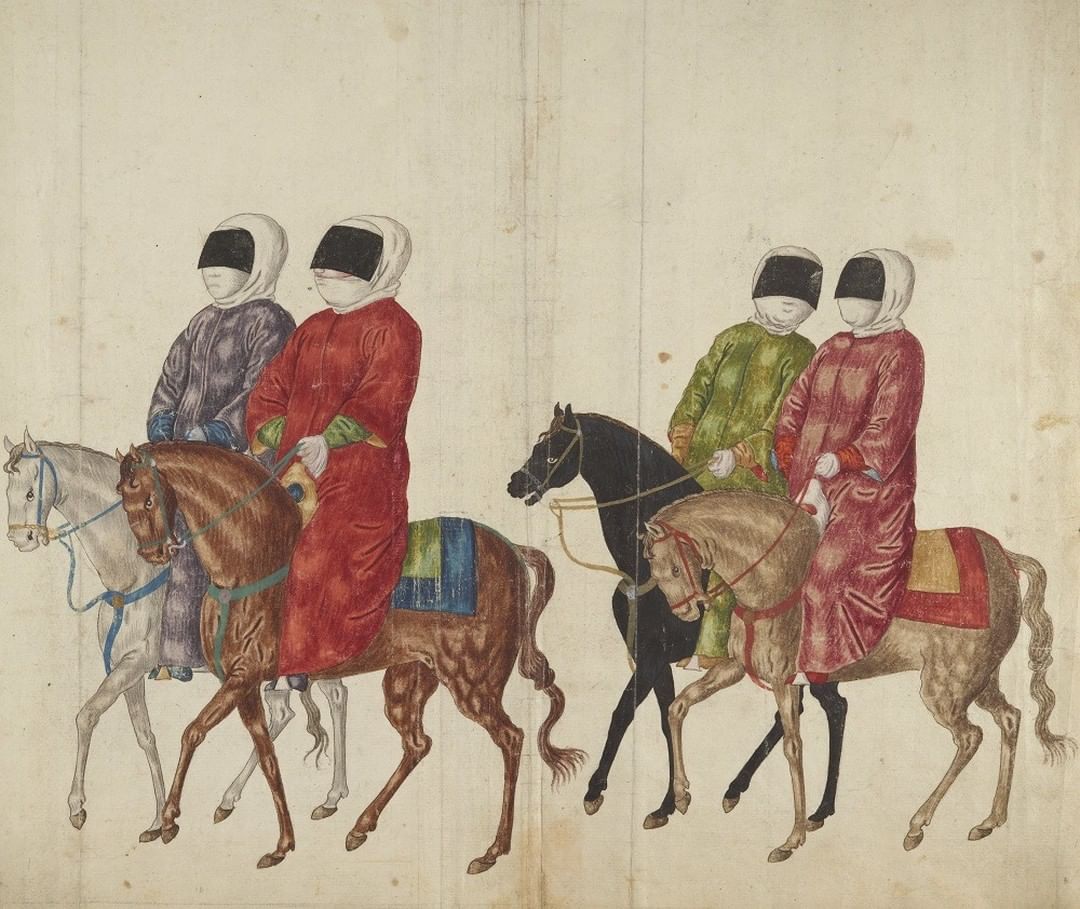 Veiled Ottoman Women, 16th Century 
Peçeli Osmanlı Kadınları, 16. Yüzyıl

      ...