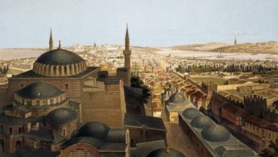 View of Istanbul from the Minaret of the Hagia Sophia Mosque, 1852
Ayasofya Min...