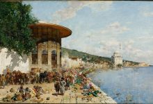 Visiting the market, Ottoman Istanbul, 1877.
Pazar vakti, Osmanlı dönemi İstanbu...