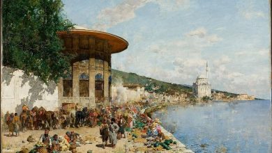 Visiting the market, Ottoman Istanbul, 1877.
Pazar vakti, Osmanlı dönemi İstanbu...