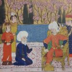 Yavuz Sultan Selim [Sağda] ve hocası Halimî Çelebi [Solda]. Kastamonulu olan Hal