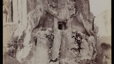 Yazılıkaya Aslankaya Anıtı / Eskişehir / 1870'ler / Guillaume Berggren ...