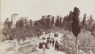 Yedikule Yolu / Guillaume Berggren Fotoğrafı / 1870