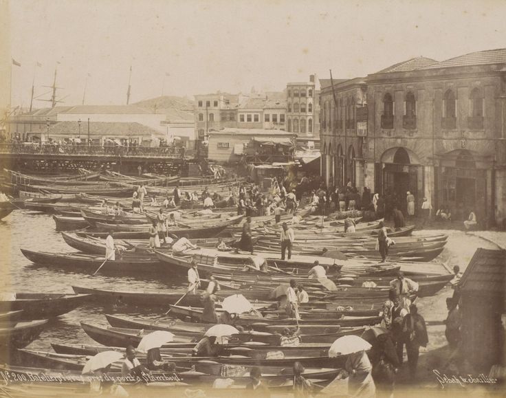 Yemiş İskelesi  Sébah & Joaillier / 1890s