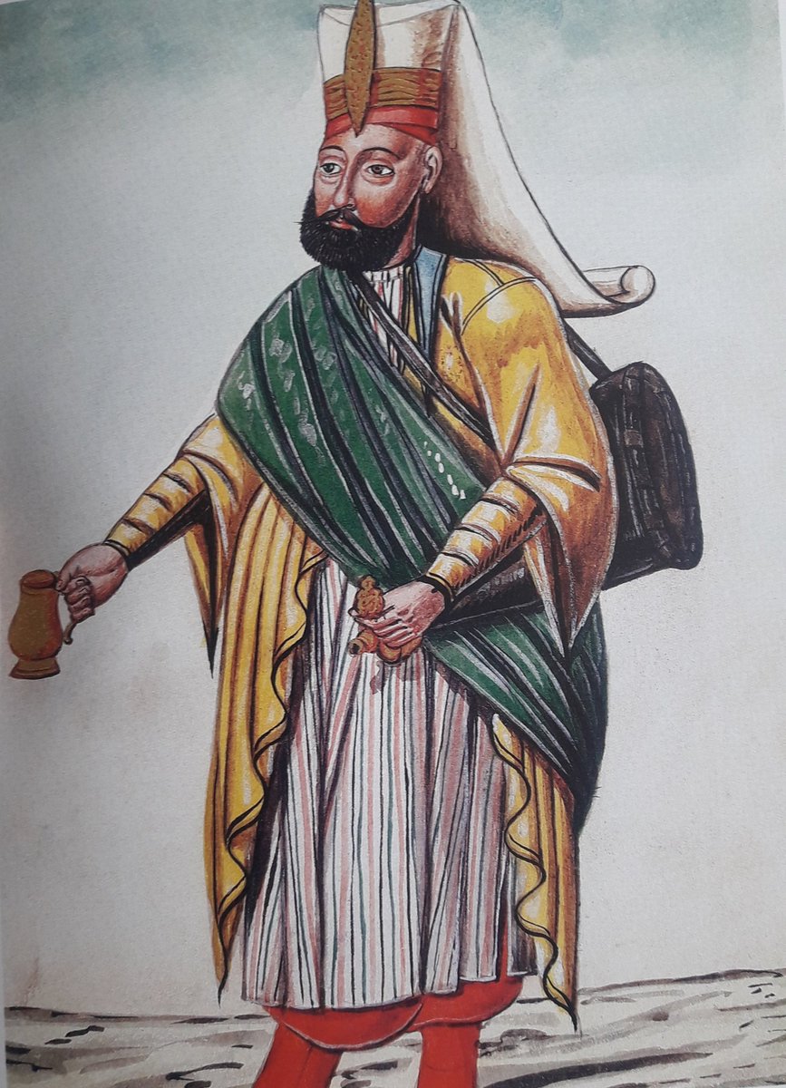 Yeniçeri Ocağı'nda askere su dağıtmakla görevli Orta Sakası.