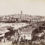Yüksek Çözünürlüklü Galata Köprüsü (Üçüncüsü) / Sébah & Joaillie...