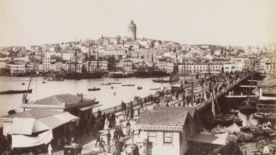 Yüksek Çözünürlüklü Galata Köprüsü (Üçüncüsü) / Sébah & Joaillie...