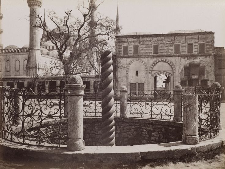 Yılanlı Sütun Guillaume Berggren / 1880