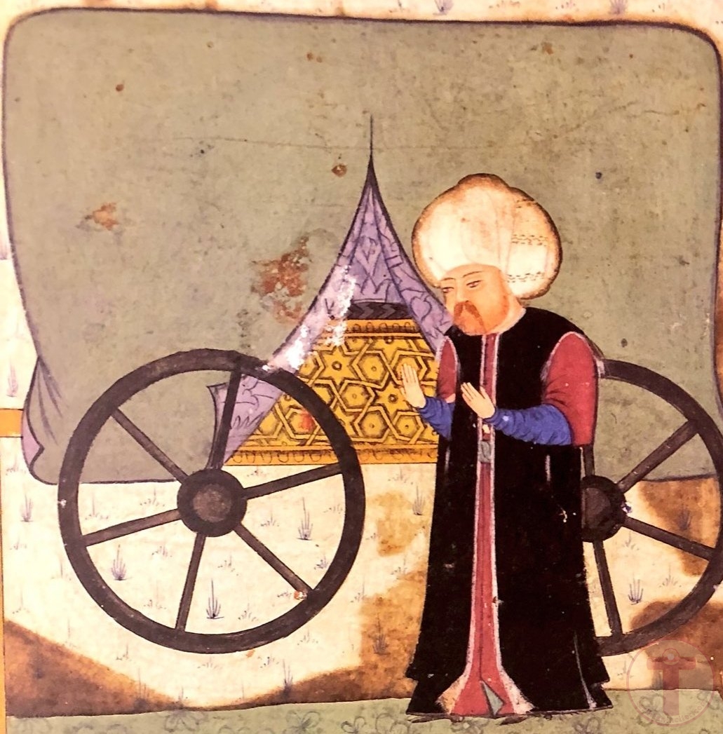 II. Selim'in Babasının Cenazesini Karşılaması