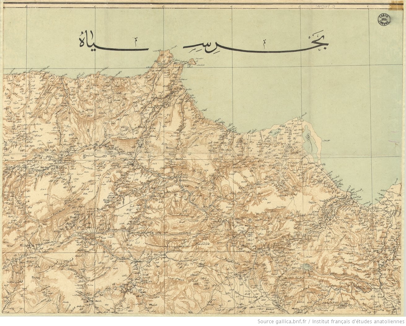 Osmanlı Dönemi Samsun Haritası