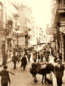 İstanbul - Karaköy / Bankalar Caddesi, 1910