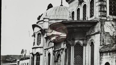 Şah Sultan Sıbyan Mektebi, Sebili ve Türbesi / Claude Marie Ferrier Fotoğraf...