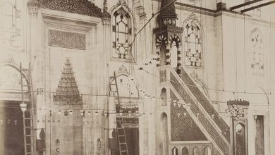 Şehzade Mehmet Camii Mihrap ve Minberi / Sébah ve Joaillier Fotoğrafı | Eski...