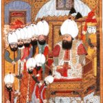 “Sultânü’ş-şuarâ Baki'nin III. Mehmed'in huzuruna çıkışı.